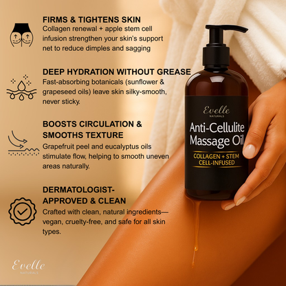 EVELLE Anti-Cellulite Massage Oil